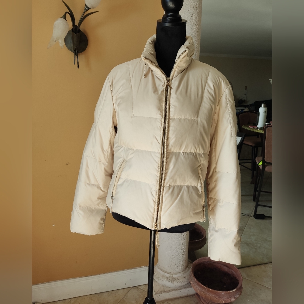 Trussardi Jeans Vintage Puffer Jacket Size IT 46
